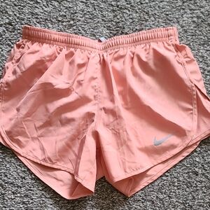 Nike Women's Coral Athletic Shorts